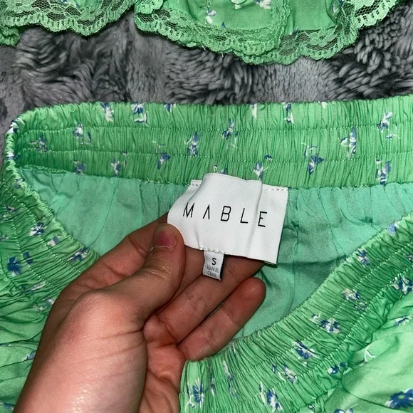 MABLE tropical tea party ruffled skirt set small - Picture 4 of 5